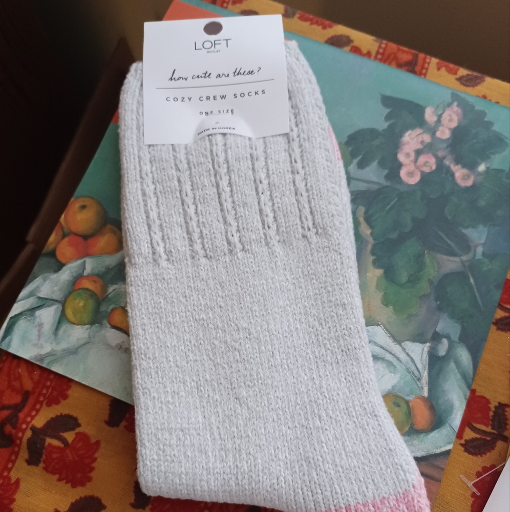 NWT LOFT MARLED CREW SOCKS ONE SIZE